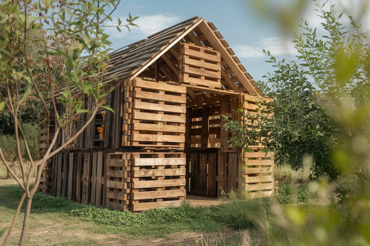 Maison en Palettes : Comment Construire Écologique et Économique