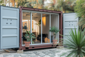 aménager un container en maison