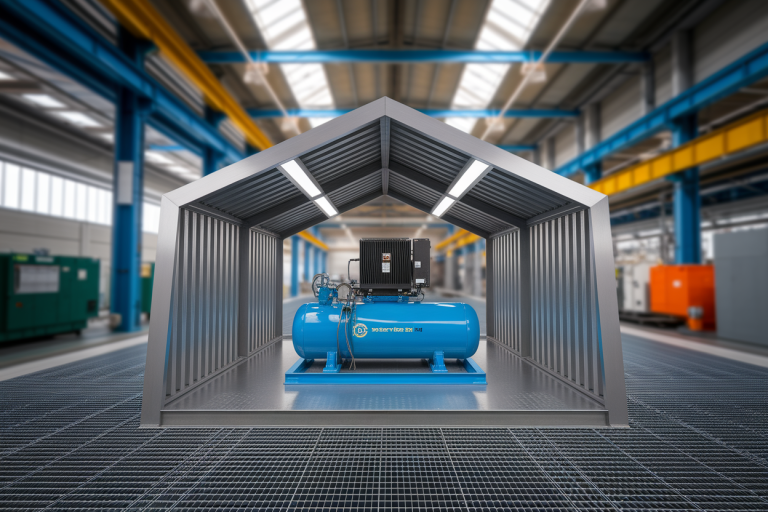 Shelter Technique Compresseur : Local Industriel Sur Mesure
