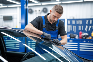 mecanicien-parebrise-garage-outils