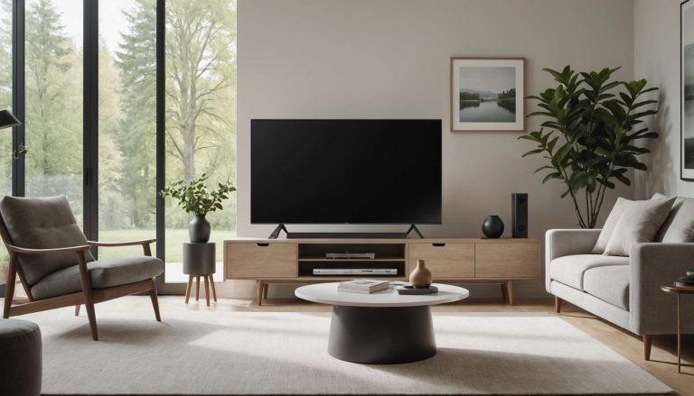 Ensemble meuble TV : la solution idéale pour aménager un séjour moderne