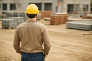 ouvrier-casque-site-materiaux-organises