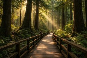 foret-dense-arbres-sentier-soleil