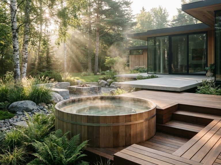 Installer un bain suédois extérieur dans son jardin