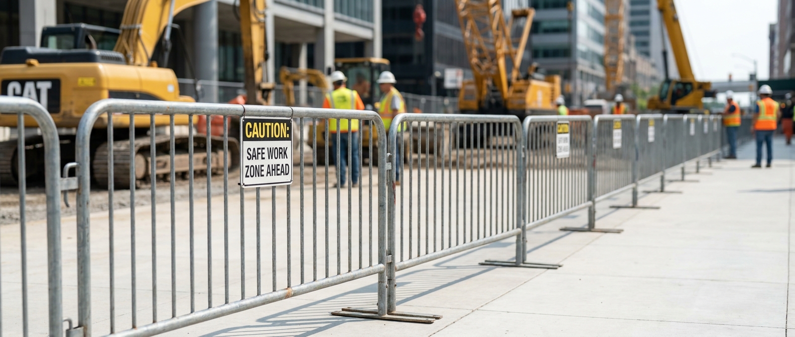 Tout savoir sur la barrière de contention pour vos chantiers