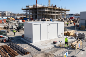 Quels équipements intégrer dans un bungalow sanitaire de chantier ?