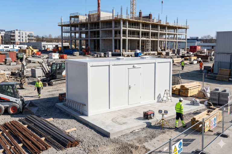 Quels équipements intégrer dans un bungalow sanitaire de chantier ?