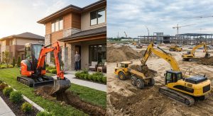 Terrassement pour particuliers vs professionnels : quelles différences ?