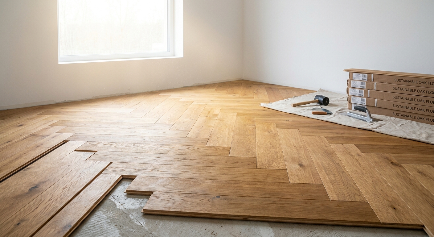 Parquet en chêne : le choix durable pour les chantiers de construction et de rénovation