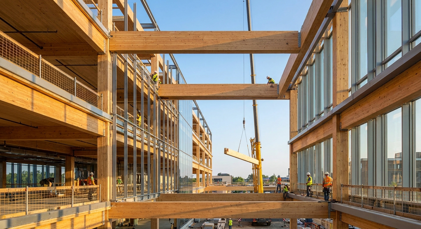 Le bois dans le chantier contemporain : entre tradition constructive et exigences modernes