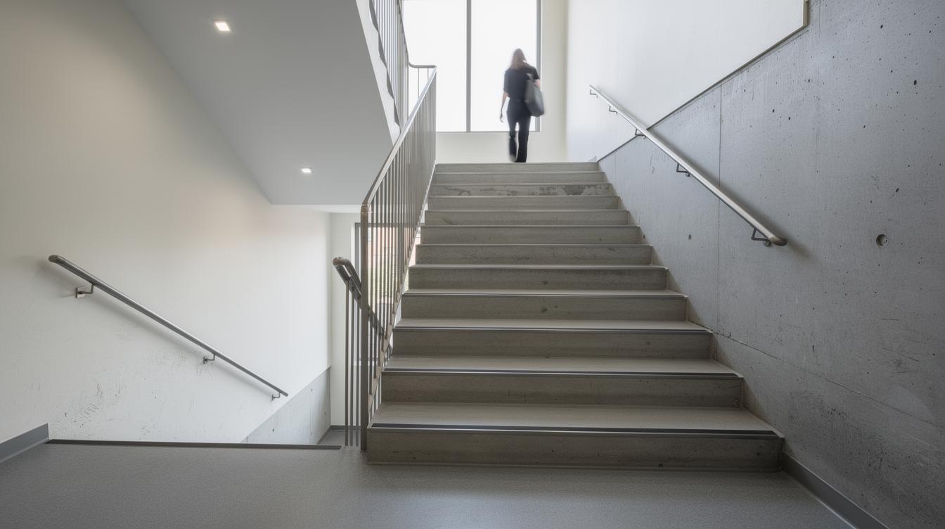 Pourquoi l&rsquo;escalier droit béton s&rsquo;impose dans les bâtiments collectifs