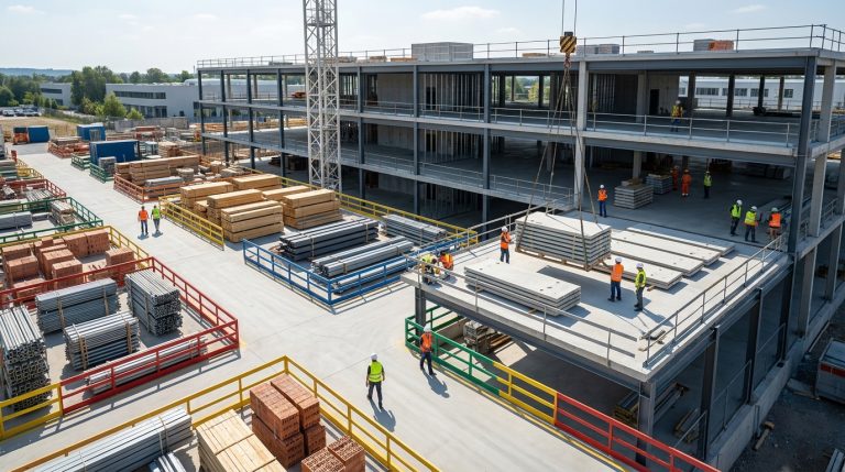 Comment mieux organiser un chantier pour limiter les manutentions et gagner du temps ?
