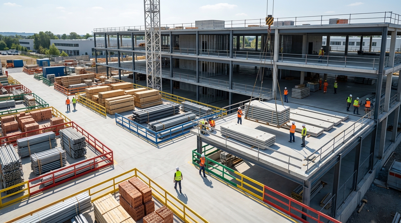 Comment mieux organiser un chantier pour limiter les manutentions et gagner du temps ?