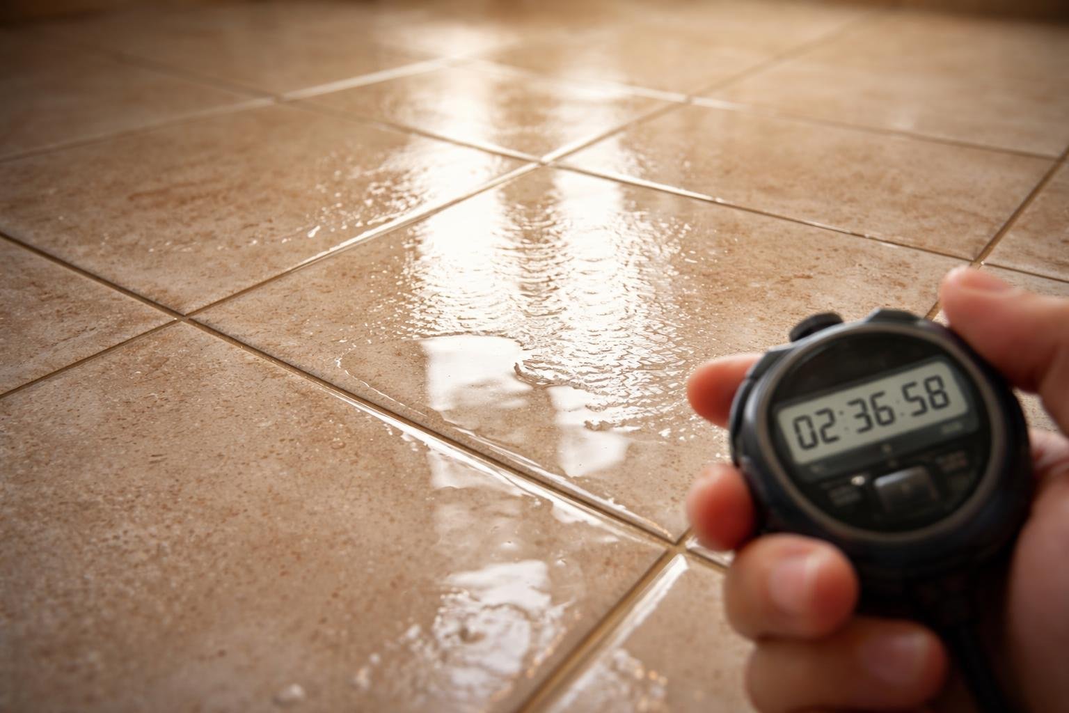 Combien de Temps Laisser Agir l&rsquo;Acide Chlorhydrique sur Carrelage : la Durée Idéale