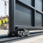 Kit portail coulissant pour chantier et événement avec TMF Location