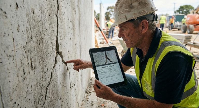 Déclaration de sinistre dommage ouvrage : procédure complète sur chantier