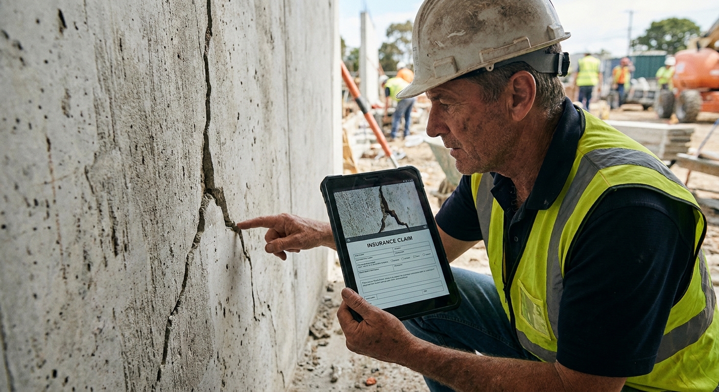 Déclaration de sinistre dommage ouvrage : procédure complète sur chantier