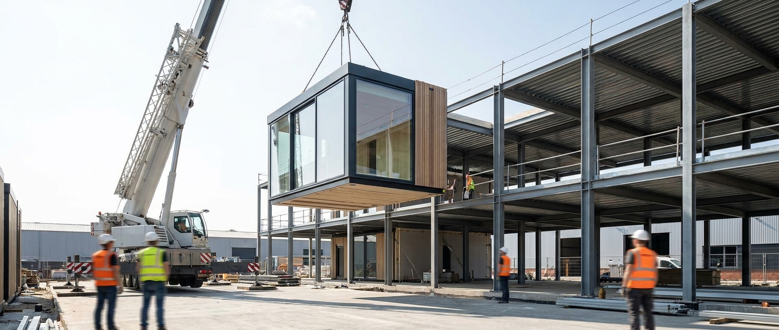 La construction modulaire : une solution innovante qui révolutionne les chantiers