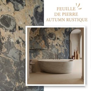 Feuille de pierre naturelle : habiller un mur avec un véritable matériau minéral