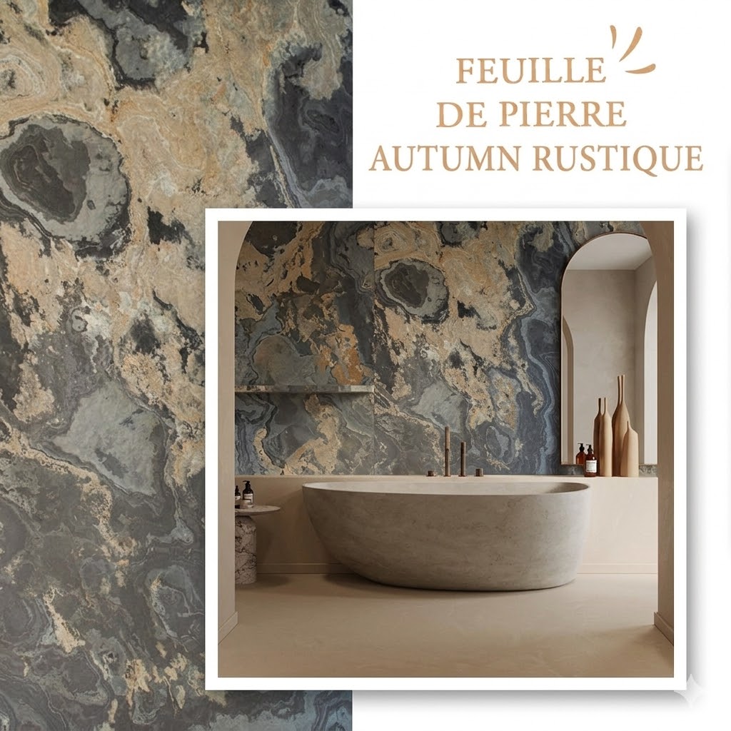 Feuille de pierre naturelle : habiller un mur avec un véritable matériau minéral